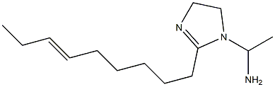 1-(1-Aminoethyl)-2-(6-nonenyl)-2-imidazoline,,结构式