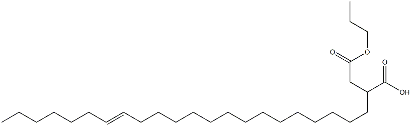 2-(15-Docosenyl)succinic acid 1-hydrogen 4-propyl ester,,结构式