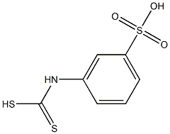  3-(Dithiocarboxyamino)benzenesulfonic acid