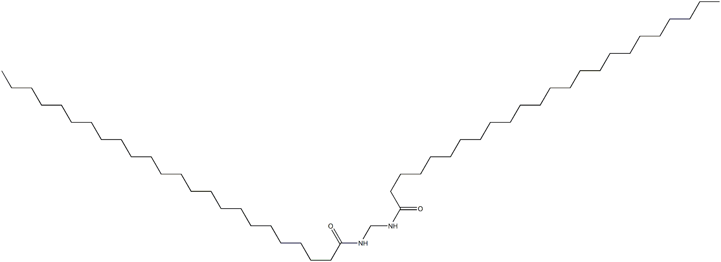 N,N'-メチレンビス(テトラコサンアミド) 化学構造式