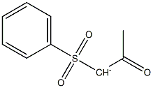  Acetyl(phenylsulfonyl)methanide