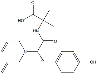  N-(N,N-Diallyl-L-tyrosyl)-2-methyl-L-alanine