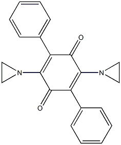 3,6-Diphenyl-2,5-di(1-aziridinyl)-p-benzoquinone