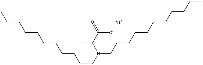  2-(Diundecylamino)propanoic acid sodium salt