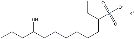  10-Hydroxytridecane-3-sulfonic acid potassium salt