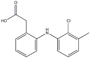 2-(2-Chloro-3-methylphenylamino)benzeneacetic acid