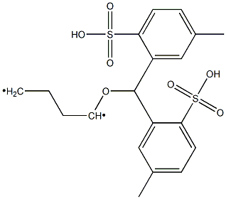 Bis(p-toluenesulfonic acid)[S,(-)]-2-methoxy-1,4-butanediyl,,结构式