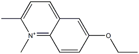 1,2-Dimethyl-6-ethoxyquinolinium