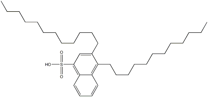  3,4-Didodecyl-1-naphthalenesulfonic acid