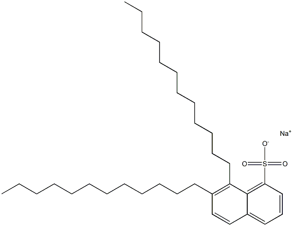  7,8-Didodecyl-1-naphthalenesulfonic acid sodium salt