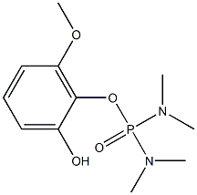 Di(dimethylamino)phosphinic acid (2-hydroxy-6-methoxyphenyl) ester