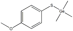 Trimethyl(4-methoxyphenylthio)germane