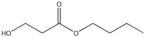 3-ヒドロキシプロピオン酸ブチル 化学構造式