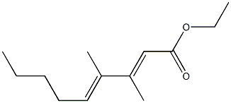 (4E)-3,4-Dimethyl-2,4-nonadienoic acid ethyl ester|