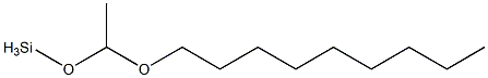 [1-(Nonyloxy)ethoxy]silane Structure