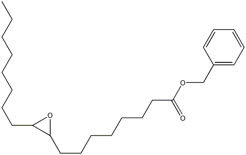 9,10-Epoxystearic acid benzyl ester Structure