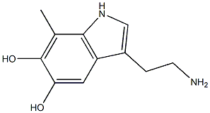 3-(2-Aminoethyl)-7-methyl-1H-indole-5,6-diol Structure