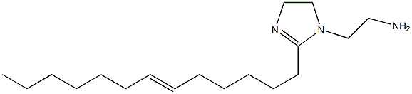 1-(2-Aminoethyl)-2-(6-tridecenyl)-2-imidazoline Structure