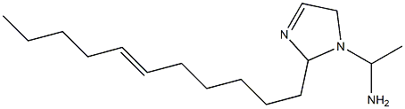 1-(1-Aminoethyl)-2-(6-undecenyl)-3-imidazoline Structure