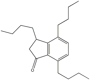 3,4,7-Tributylindan-1-one|