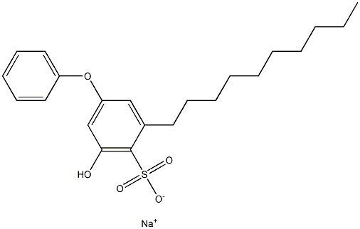 5-Hydroxy-3-decyl[oxybisbenzene]-4-sulfonic acid sodium salt