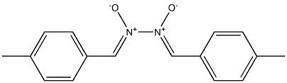 1,2-Bis(4-methylphenylmethylene)hydrazine 1,2-dioxide 结构式