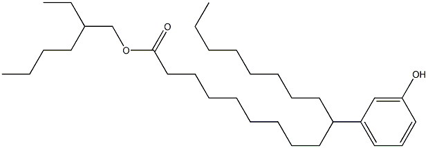 10-(3-Hydroxyphenyl)stearic acid 2-ethylhexyl ester