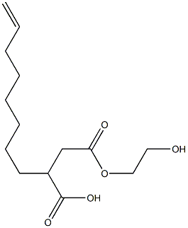  3-(7-Octenyl)succinic acid hydrogen 1-(2-hydroxyethyl) ester