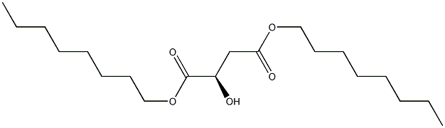  [R,(+)]-2-Hydroxysuccinic acid dioctyl ester
