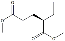 [R,(-)]-2-Ethylglutaric acid dimethyl ester Structure