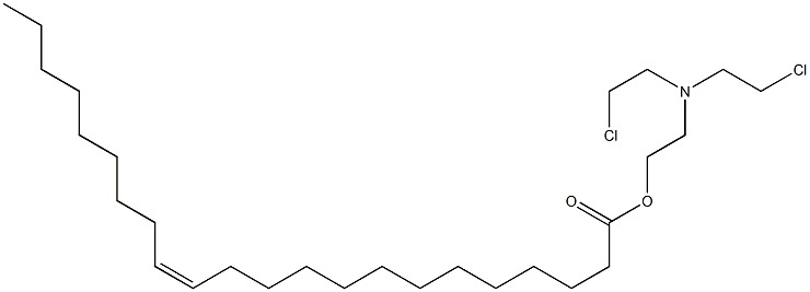 (Z)-13-Docosenoic acid 2-[bis(2-chloroethyl)amino]ethyl ester