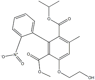 3-Methyl-5-(2-hydroxyethoxy)-6-methoxycarbonyl-2'-nitro-1,1'-biphenyl-2-carboxylic acid isopropyl ester