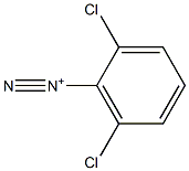 2,6-Dichlorobenzenediazonium,,结构式