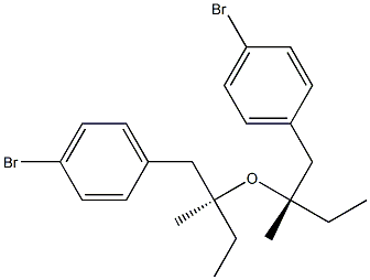 (+)-p-Bromobenzyl[(S)-sec-butyl] ether,,结构式