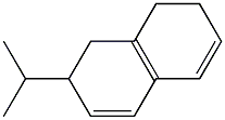 1,2,7,8-Tetrahydro-7-isopropylnaphthalene Structure