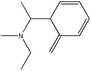 1-(6-Methylene-2,4-cyclohexadienyl)-N-ethyl-N-methyl-ethanamine