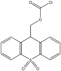 9-Chlorocarbonyloxymethyl-9H-thioxanthene 10,10-dioxide