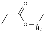 Propionic acid methylsilyl ester|
