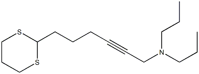 6-(1,3-Dithian-2-yl)-N,N-dipropyl-2-hexyn-1-amine