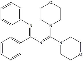 4,4-Bis(morpholino)-1,2-diphenyl-1,3-diaza-1,3-butadiene