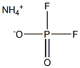 ジフルオリドりん酸アンモニウム 化学構造式