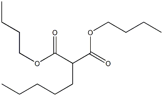 Pentylmalonic acid dibutyl ester Structure