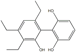 3',4',6'-Triethyl-1,1'-biphenyl-2,2',6-triol|