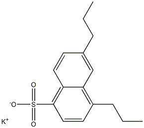 4,6-Dipropyl-1-naphthalenesulfonic acid potassium salt