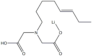 N-[[(Lithiooxy)carbonyl]methyl]-N-(5-octenyl)glycine