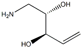 (2S,3R)-1-Amino-4-pentene-2,3-diol 结构式