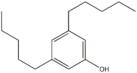 3,5-Dipentylphenol 结构式