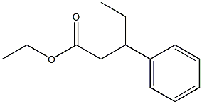 3-Phenylpentanoic acid ethyl ester Struktur