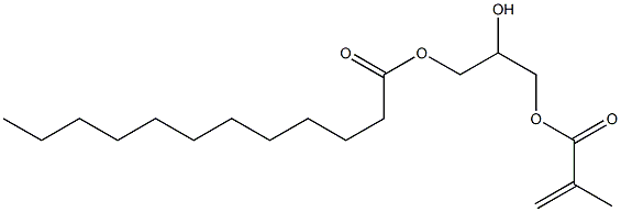 Dodecanoic acid 2-hydroxy-3-(methacryloyloxy)propyl ester