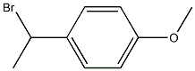 1-(4-Methoxyphenyl)ethyl bromide,,结构式